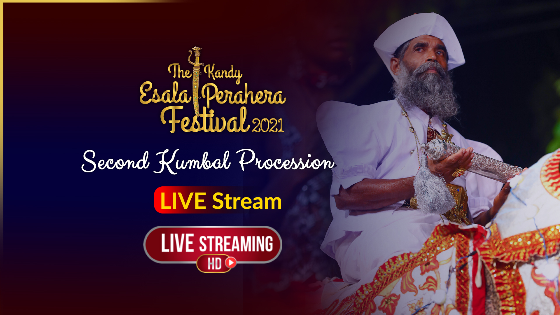 The Kandy Esala Perahera 2021 | Second Kumbal Procession